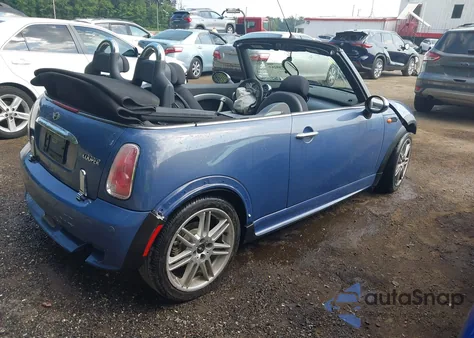 2006 Mini Cooper z USA, uszkodzony, nr VIN WMWRF33526TF63752